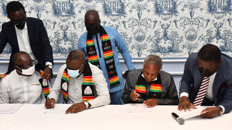 he signing of a historic partnership arrangement between the Du Bois Museum Foundation Ghana